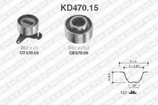 Ремень ГРМ / комплект SNR для MAZDA 323 C V (BA) 1.5 16V