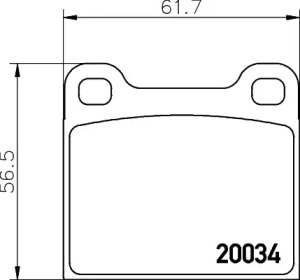 Тормозные колодки PAGID для ALFA ROMEO ALFETTA (116_) 1.8 (116.B2)