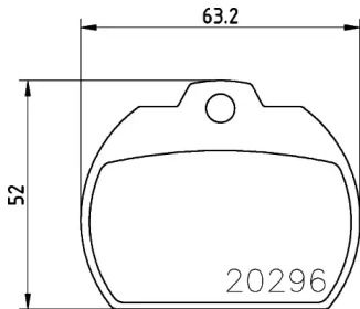 Запчасти для ТО PAGID для VW KAEFER 1300 1.3 (11)