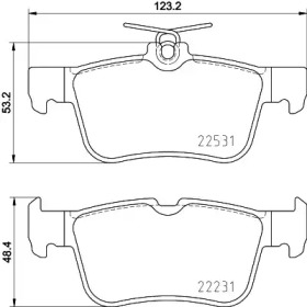 Запчасти для ТО PAGID для FORD KUGA II (DM2) 1.6 EcoBoost 4x4