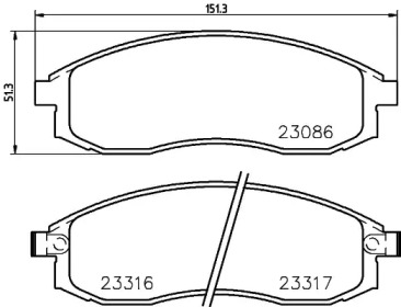Дополнительные работы PAGID для NISSAN CEFIRO II седан (A32) 3.0