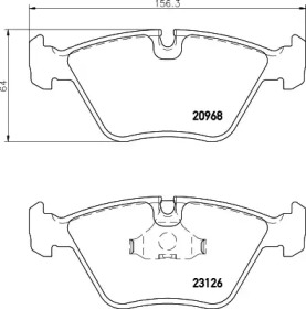 Тормозные колодки PAGID для JAGUAR XJ (XJ40, XJ81) 6 3.2 24V