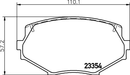 Запчасти для ТО PAGID для MAZDA MX-5 I (NA) 1.8