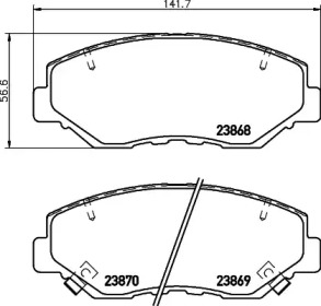 Дополнительные работы PAGID для HONDA CIVIC X Хэтчбек (FC_, FK) 1.0 VTEC (FK6)