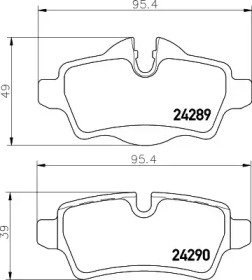 Дополнительные работы PAGID для MINI MINI купе (R58) Cooper