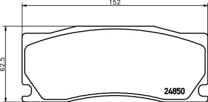 Дополнительные работы PAGID для JAGUAR XK Кабриолет (X150) 4.2 XK8