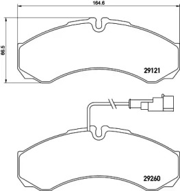 Дополнительные работы PAGID для NISSAN CABSTAR (F24M, F24W) 35.14 DCI, 45.14 DCI 2.5 (F24M)