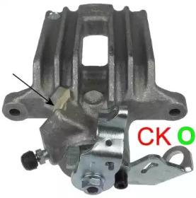 Суппорт диского колесного тормозного механизма / -держатель PAGID для VW POLO (6N2) 1.4 16V