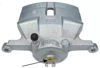 Суппорт диского колесного тормозного механизма / -держатель PAGID для NISSAN X-TRAIL (T31) 2.0