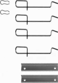 Дисковой тормозной механизм PAGID для PEUGEOT 205 I (741A/C) 1.7 Diesel