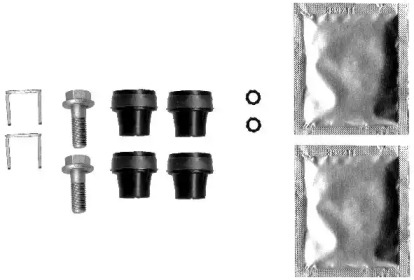 Комплектующие PAGID для NISSAN KUBISTAR (X76) 1.5 dCi