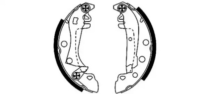Тормозная колодка / накладка PAGID для PEUGEOT 305 II Break (581E) 1.9 Diesel