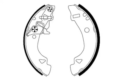 Тормозная колодка / накладка PAGID для FIAT PANDA (141_) 1100 4x4