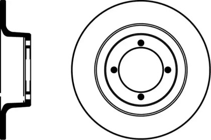 Дисковой тормозной механизм PAGID для SKODA 105,120 (744) 1.2 120 L