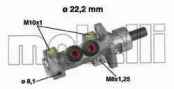 главный тормозной цилиндр METELLI для VW TRANSPORTER IV c бортовой платформой/ходовая часть (70XD) 2.4 D