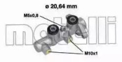 главный тормозной цилиндр METELLI для CHEVROLET MATIZ (M200, M250) 1.0