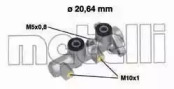 главный тормозной цилиндр METELLI для CHEVROLET MATIZ (M200, M250) 1.0