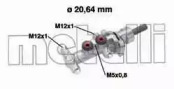 главный тормозной цилиндр METELLI для NISSAN PRIMASTAR Фургон (X83) 2.0