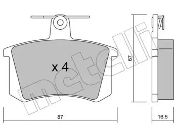 Дополнительные работы METELLI для ALFA ROMEO 164 (164_) 3.0 24V (164.K1)