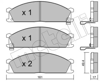 Дополнительные работы METELLI для NISSAN TERRANO I (WD21) 2.4 i 4WD