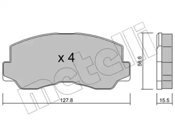 Запчасти для ТО METELLI для MITSUBISHI GALANT II (A16_) 2.0 GLS (A163)