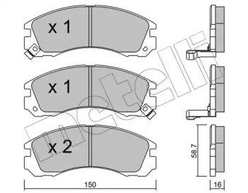 Дополнительные работы METELLI для PEUGEOT 4007 (GP_) 2.0 4x4