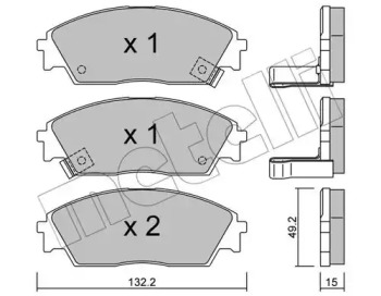 Дополнительные работы METELLI для HONDA CIVIC II Shuttle (EE) 1.5 i 16V (EE2)