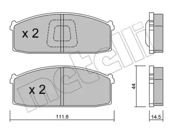 Дополнительные работы METELLI для NISSAN BLUEBIRD Traveller (W910) 2.0 D