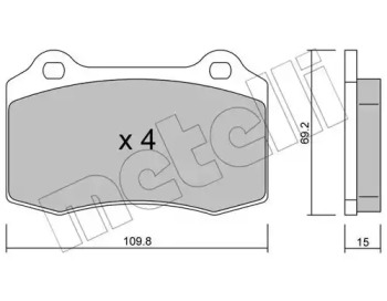 Дополнительные работы METELLI для JAGUAR XK Кабриолет (X150) 4.2