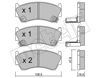 Дисковой тормозной механизм METELLI для NISSAN ALMERA I (N15) 2.0 D
