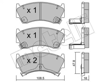 Запчасти для ТО METELLI для NISSAN 200 SX (S14) 2.0 i 16V