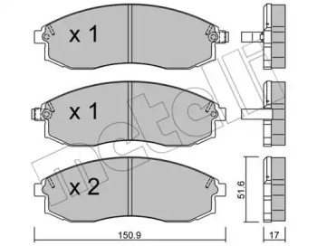 Дополнительные работы METELLI для NISSAN MAXIMA / MAXIMA QX IV (A32) 2.5 V6 24V