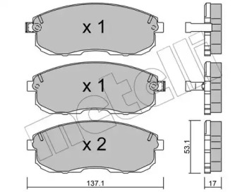 Запчасти для ТО METELLI для NISSAN 200 SX (S13) 1.8 Turbo