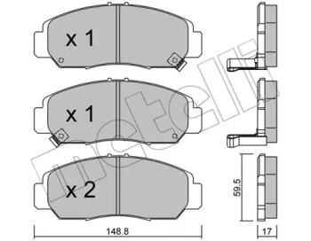 Дополнительные работы METELLI для HONDA CIVIC VII Hatchback (EU, EP, EV) 2.0 i Sport