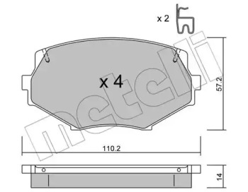 Запчасти для ТО METELLI для MAZDA MX-5 I (NA) 1.8