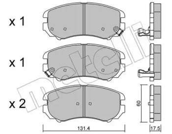 Дополнительные работы METELLI для KIA SOUL (AM) 1.6 CVVT
