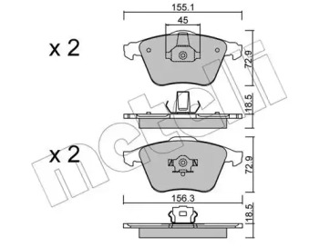 Дополнительные работы METELLI для MAZDA 3 (BK) 2.3 MPS Turbo