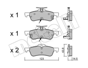 Запчасти для ТО METELLI для HONDA CIVIC IX (FK) 1.4 i-VTEC (FK1)