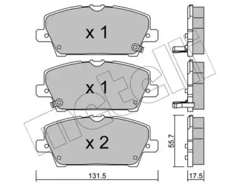 Дополнительные работы METELLI для HONDA CIVIC VIII Hatchback (FN, FK) 2.2 CTDi (FK3)