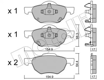 Дополнительные работы METELLI для HONDA ACCORD VII Tourer (CM, CN) 2.0 (CM1)