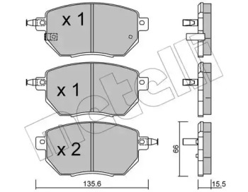 Дополнительные работы METELLI для NISSAN MURANO I (Z50) 3.5 4x4