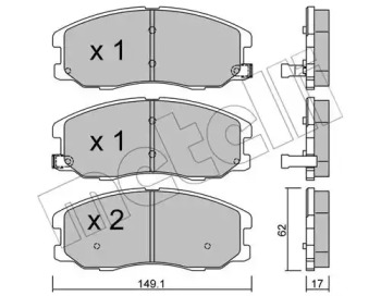 Дополнительные работы METELLI для CHEVROLET CAPTIVA (C100, C140) 2.2 D