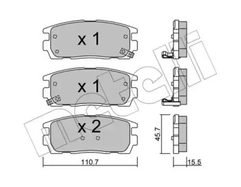 Дополнительные работы METELLI для CHEVROLET CAPTIVA (C100, C140) 2.2 D