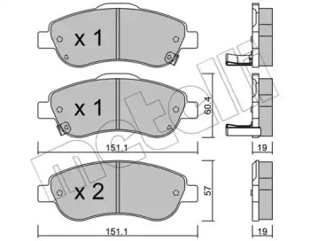 Запчасти для ТО METELLI для HONDA CR-V IV (RM_) 2.0 AWD (RE5)