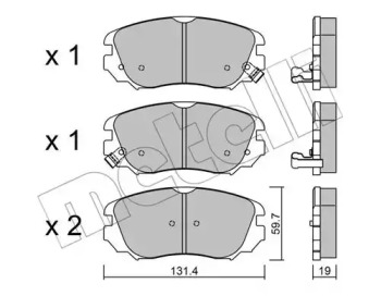 Дополнительные работы METELLI для CHEVROLET MALIBU (V300) 2.0 D