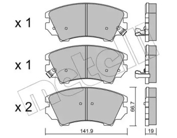 Дополнительные работы METELLI для CHEVROLET MALIBU (V300) 2.0 D