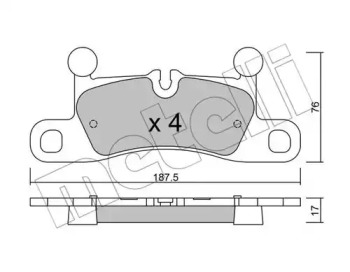 Дополнительные работы METELLI для PORSCHE CAYENNE (92A) 3.0 Diesel