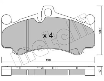 Дополнительные работы METELLI для PORSCHE 911 Кабриолет (997) 3.6 Turbo