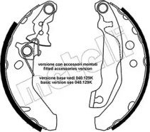 Барабанный тормозной механизм METELLI для FORD FIESTA III (GFJ) 1.6