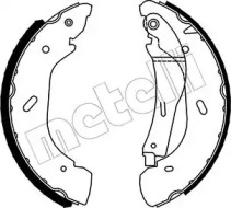 Тормозная колодка / накладка METELLI для FORD TRANSIT c бортовой платформой/ходовая часть (FM_ _, FN_ _) 2.4 TDCi